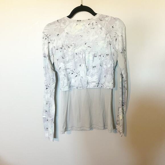 Lululemon sea-me-run long sleeve lightweight layered shirt size 4 - Picture 5 of 12
